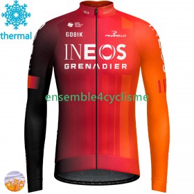 Tenue Maillot M/L + Collant à Bretelles Hiver Thermal Fleece Ineos Grenadiers 2025